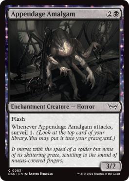 《付属肢の融合体/Appendage Amalgam》[DSK] 黒C