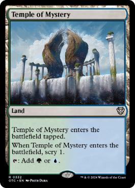 《神秘の神殿/Temple of Mystery》[OTC] 土地R