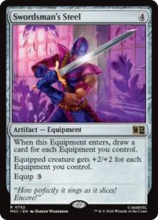 《ソーズマンの刃金/Swordsman's Steel》[MSC] 茶R