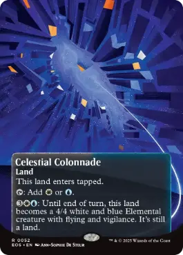 (052)■ボーダーレス■《天界の列柱/Celestial Colonnade》[EOS] 土地R