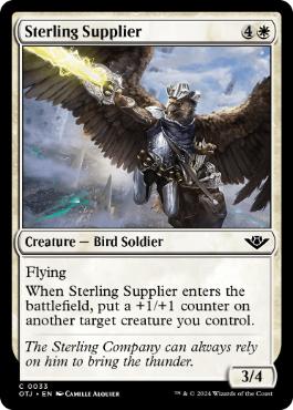 《スターリング社の納品者/Sterling Supplier》[OTJ] 白C