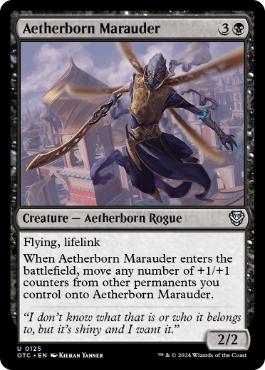 《霊基体の匪賊/Aetherborn Marauder》[OTC] 黒U