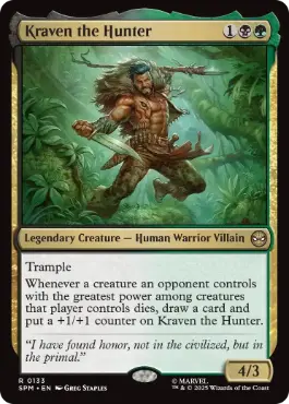 《クレイヴン・ザ・ハンター/Kraven the Hunter》[SPM] 金R