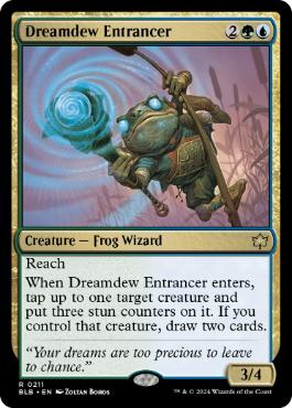 《夢露の幻惑者/Dreamdew Entrancer》[BLB] 金R