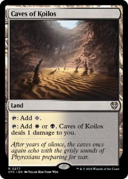 《コイロスの洞窟/Caves of Koilos》[OTC] 土地R