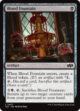 《血の泉/Blood Fountain》[J25] 黒C