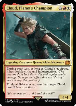 《星の勇者、クラウド/Cloud, Planet's Champion》[FIN] 金R