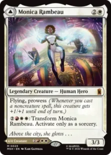 《モニカ・ランボー/Monica Rambeau》/《光の化身、フォトン/Photon, Living Light》[MSH] 白R
