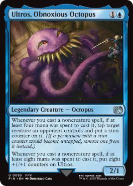 《迷惑なタコ、オルトロス/Ultros, Obnoxious Octopus》[FIN] 青U