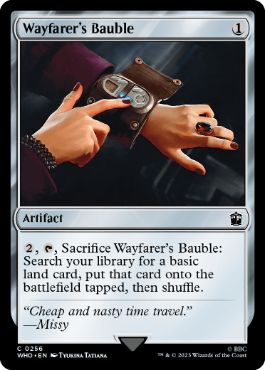 《旅人のガラクタ/Wayfarer's Bauble》[WHO] 茶C