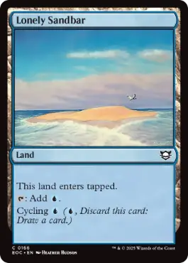 《孤立した砂州/Lonely Sandbar》[EOC] 土地C