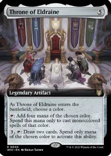 ■拡張アート■《エルドレインの玉座/Throne of Eldraine》[WOC] 茶R