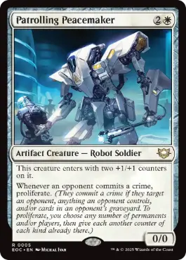 《巡回する治安維持機/Patrolling Peacemaker》[EOC] 白R