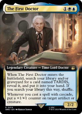 ■拡張アート■《初代ドクター/The First Doctor》[WHO-BF] 金R