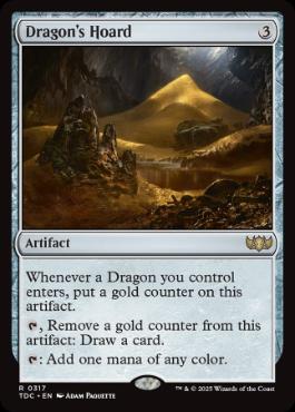 《ドラゴンの財宝/Dragon's Hoard》[TDC] 茶R