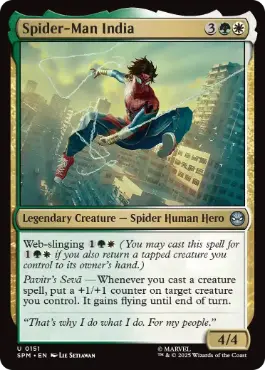 《スパイダーマン・インディア/Spider-Man India》[SPM] 金U