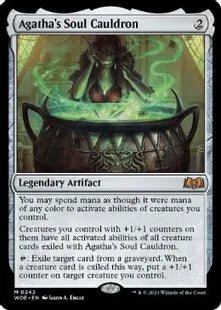 《アガサの魂の大釜/Agatha's Soul Cauldron》[WOE] 茶R