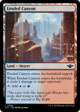 《浸食された渓谷/Eroded Canyon》[OTJ] 土地C
