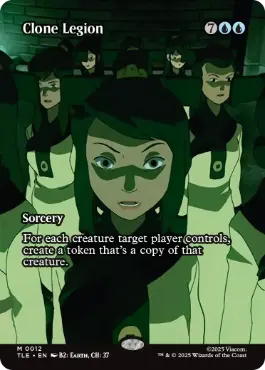 ■ボーダーレス■《クローンの軍勢/Clone Legion》[TLE] 青R