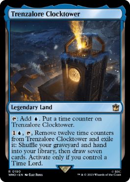 《トレンザロアの時計塔/Trenzalore Clocktower》[WHO] 土地R