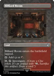 (013)■ボーダーレス■《Billiard Room》[CLU] 土地U