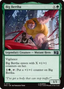 《ビッグ・バーサ/Big Bertha》[MSC] 緑U