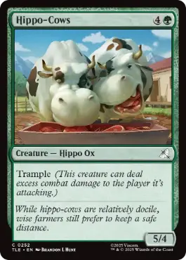 《カバウシ/Hippo-Cows》[TLE] 緑C
