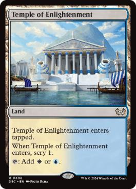 《啓蒙の神殿/Temple of Enlightenment》[DSC] 土地R