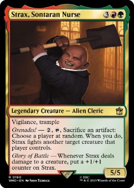 《ソンターランの看護師、ストラックス/Strax, Sontaran Nurse》[WHO] 金R