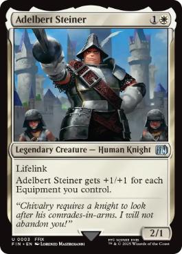 《プルート隊隊長、スタイナー/Adelbert Steiner》[FIN] 白U