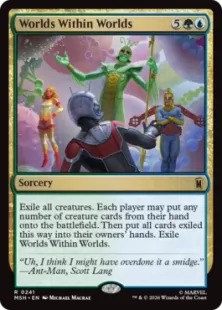 《入れ子状の世界/Worlds Within Worlds》[MSH] 金R