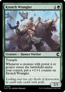 (169)《クロンチの世話人/Kronch Wrangler》[CLU] 緑C