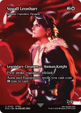 ■ショーケース■《スコール・レオンハート/Squall Leonhart》/《模範となる者、ダニサ・キャパシェン/Danitha Capashen, Paragon》[FCA] 白U