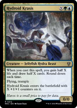 《ハイドロイド混成体/Hydroid Krasis》[MKC] 金R
