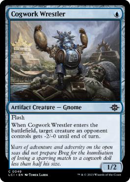 《歯車式闘士/Cogwork Wrestler》[LCI] 青C