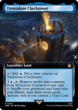 ■拡張アート■《トレンザロアの時計塔/Trenzalore Clocktower》[WHO-BF] 土地R