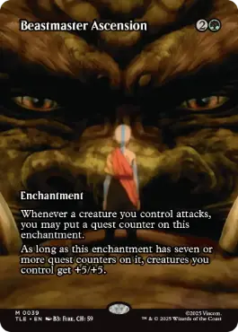 ■ボーダーレス■《獣使いの昇天/Beastmaster Ascension》[TLE] 緑R