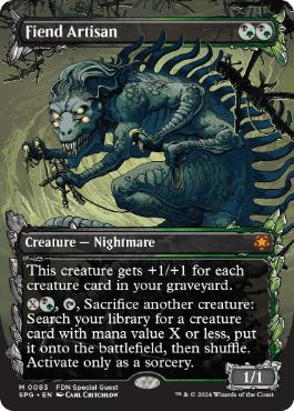 ■ショーケース■《悪魔の職工/Fiend Artisan》[SPG] 金R