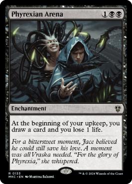 《ファイレクシアの闘技場/Phyrexian Arena》[MKC] 黒R
