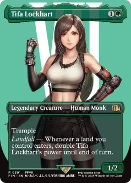 ■ボーダーレス■《ティファ・ロックハート/Tifa Lockhart》[FIN-BF] 緑R