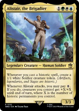 《アリステア准将/Alistair, the Brigadier》[WHO] 金R