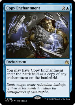 《エンチャント複製/Copy Enchantment》[RVR] 青R
