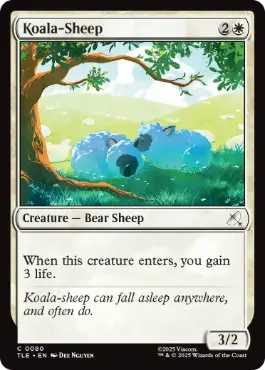《コアラヒツジ/Koala-Sheep》[TLE] 白C