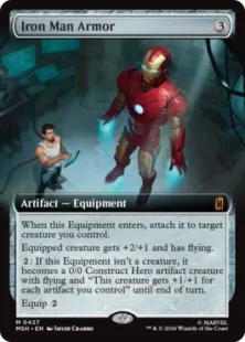 ■拡張アート■《アイアンマン・アーマー/Iron Man Armor》[MSH-BF] 茶R