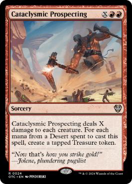 《激変の試掘/Cataclysmic Prospecting》[OTC] 赤R