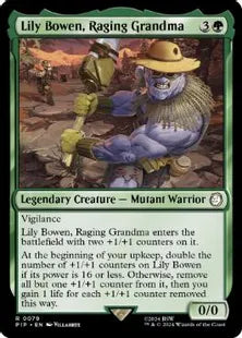 《怒れる老婆、リリー・ボーウェン/Lily Bowen, Raging Grandma》[PIP] 緑R