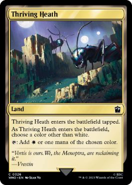 《興隆する荒野/Thriving Heath》[WHO] 土地C
