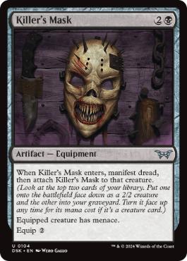 《殺人鬼の仮面/Killer's Mask》[DSK] 黒U