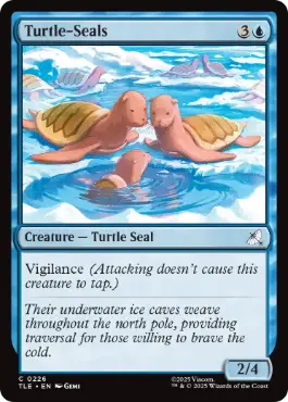 《セイウチガメ/Turtle-Seals》[TLE] 青C