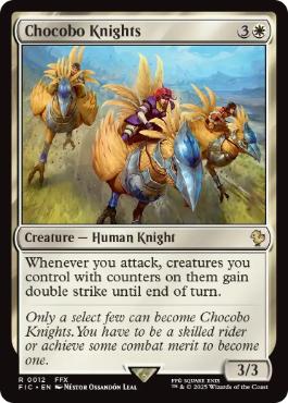 《チョコボ騎兵隊/Chocobo Knights》[FIC] 白R